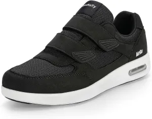 Men's Adjustable Fit Diabetic Shoes Orthopedic Walking Sneakers | Plantar Fasciitis/Swollen Feet/Bunions | Wide Size 8-13