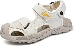 Mens Beach Sandals Outdoor Hiking Sandals Platform Water Shoes for Travel Walking Trekking Camping