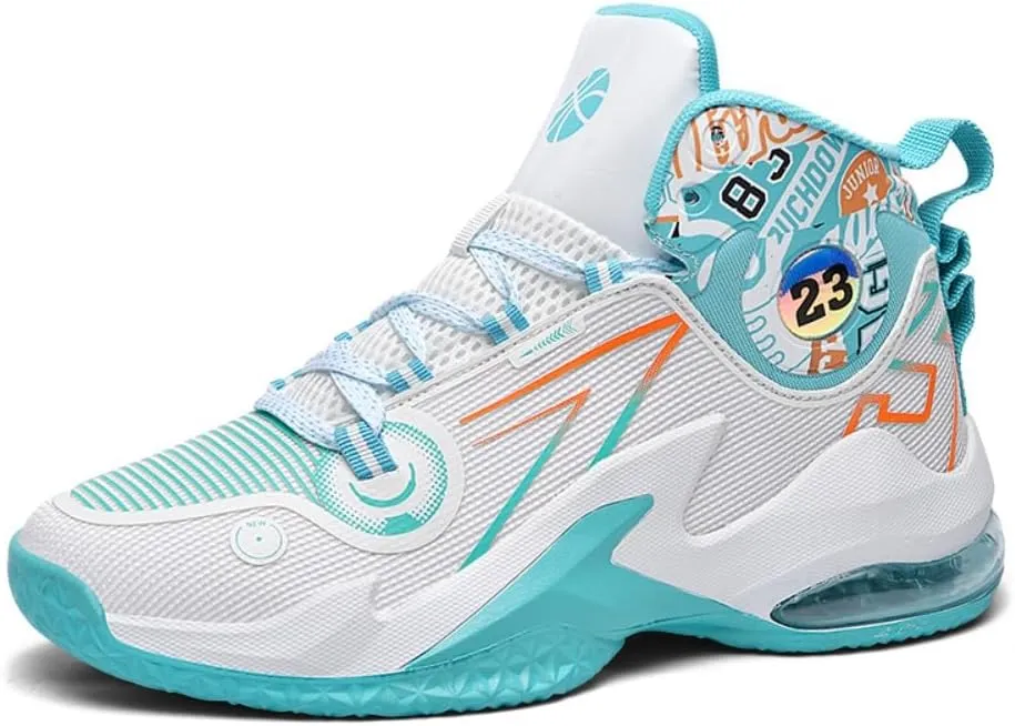 Men's Casual Breathable Trend Sports Basketball Sneakers Running Shoes