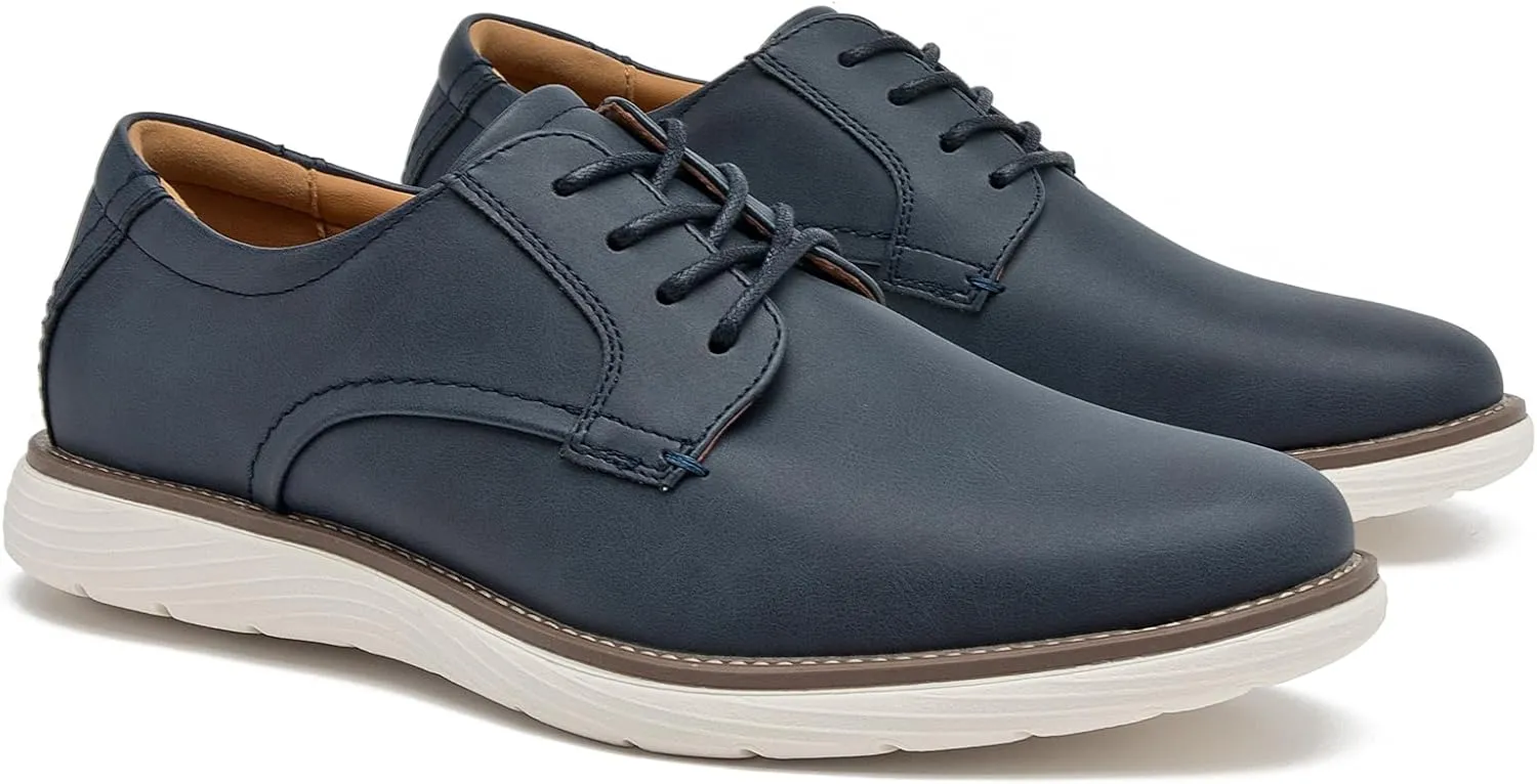 Men's Casual Dress Shoes Fashion Dress Sneakers Business Casual Shoes Comfortable Work Oxfords Office Walking Sneakers