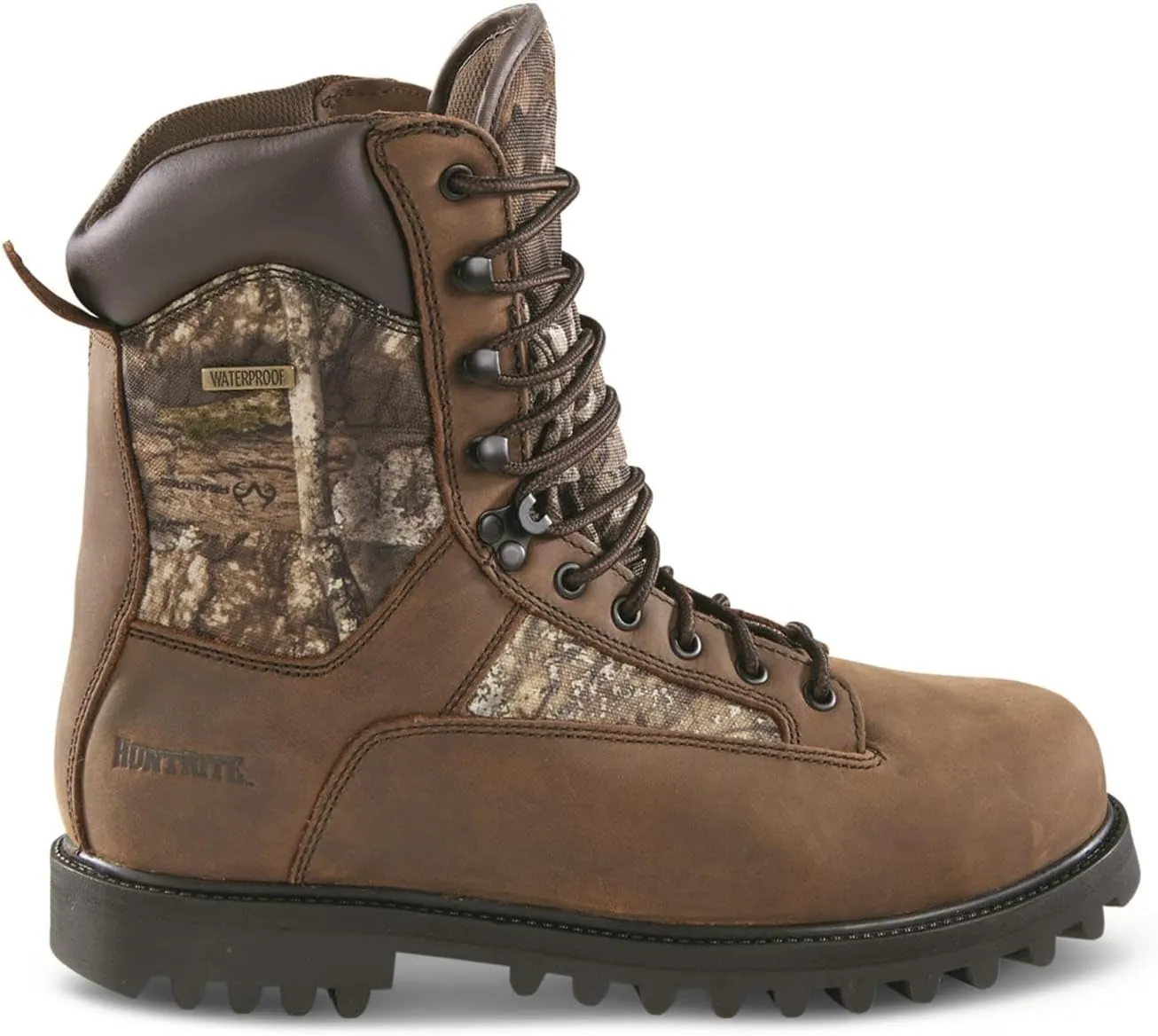 Men's Insulated Waterproof Hunting Boots Non-Slip Shoes, 800-gram