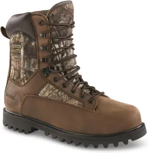 Men's Insulated Waterproof Hunting Boots Non-Slip Shoes, 800-gram