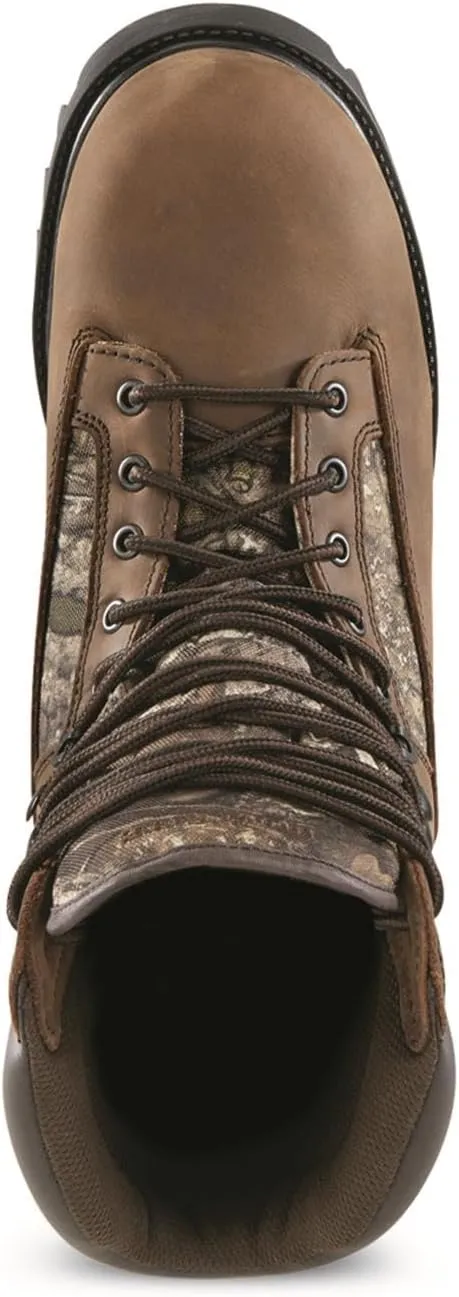 Men's Insulated Waterproof Hunting Boots Non-Slip Shoes, 800-gram