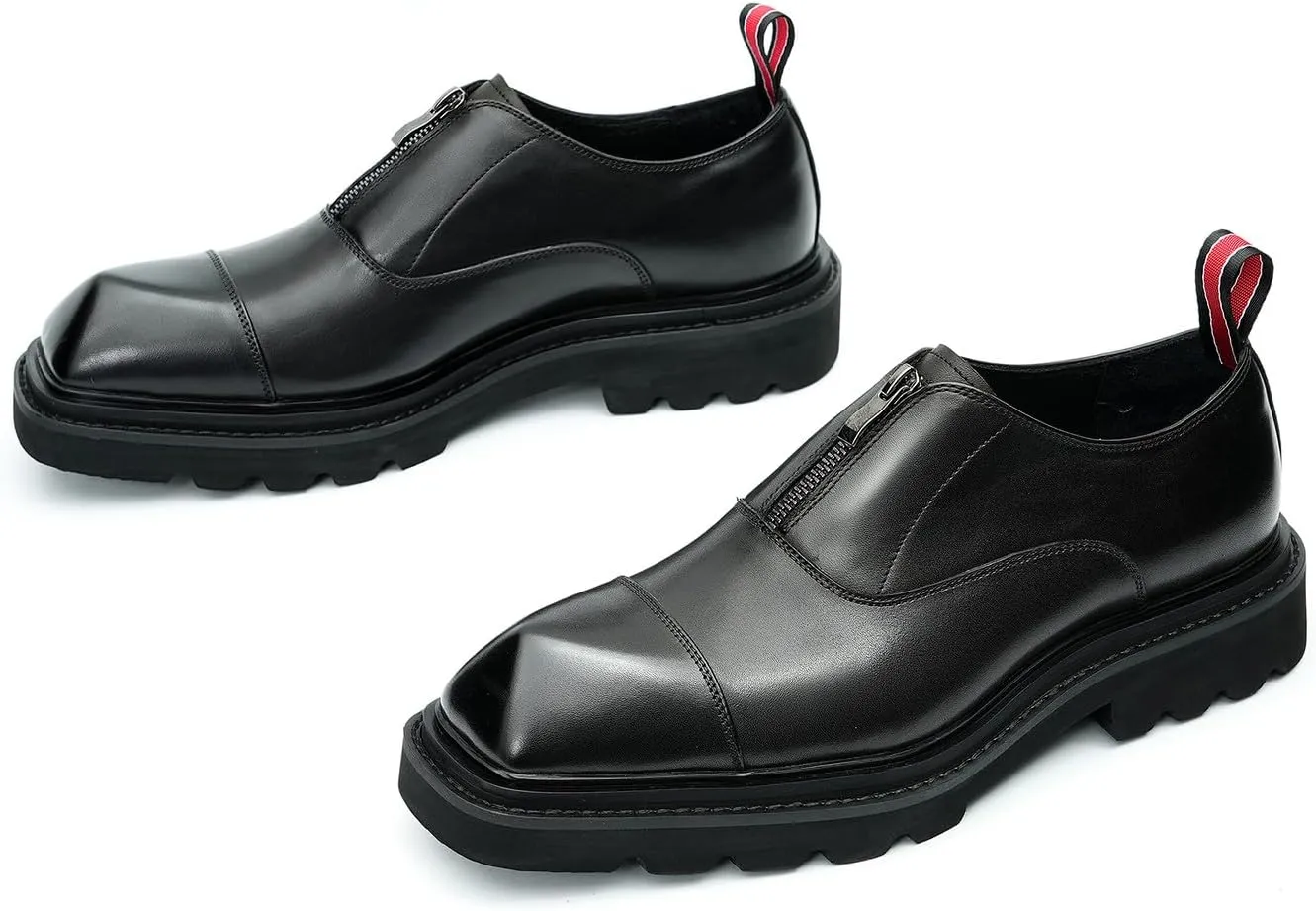 Men's Loafers Formal Dress Leather Slip On Walking Shoes Business Wedding Casual Fashion Sneakers Summer Shoes for Men