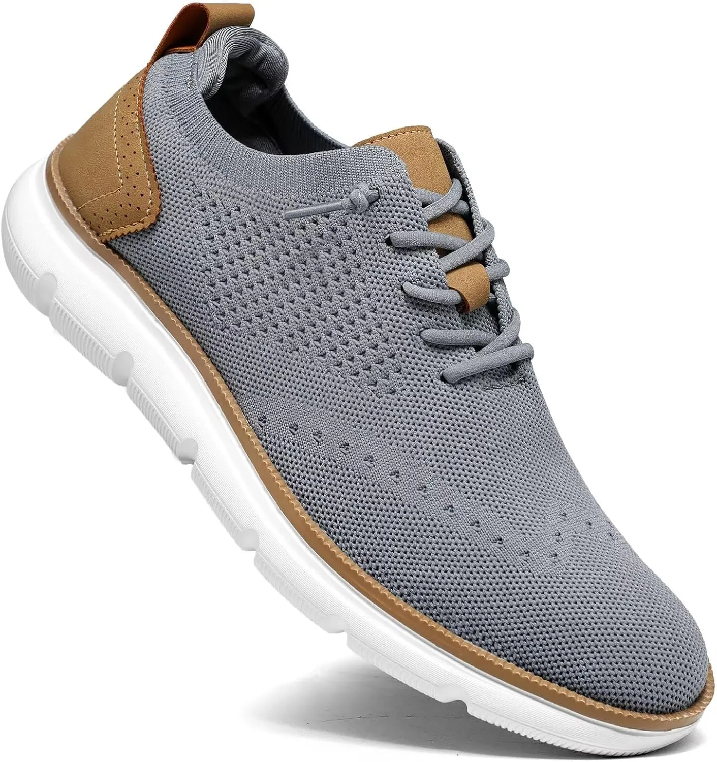 Men's Mesh Sneakers Oxfords Lace-Up Lightweight Casual Walking Shoes Dress Shoes Fashion Sneakers Walking Shoes