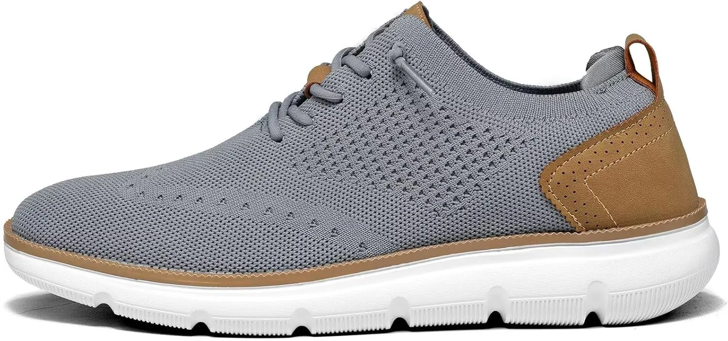 Men's Mesh Sneakers Oxfords Lace-Up Lightweight Casual Walking Shoes Dress Shoes Fashion Sneakers Walking Shoes