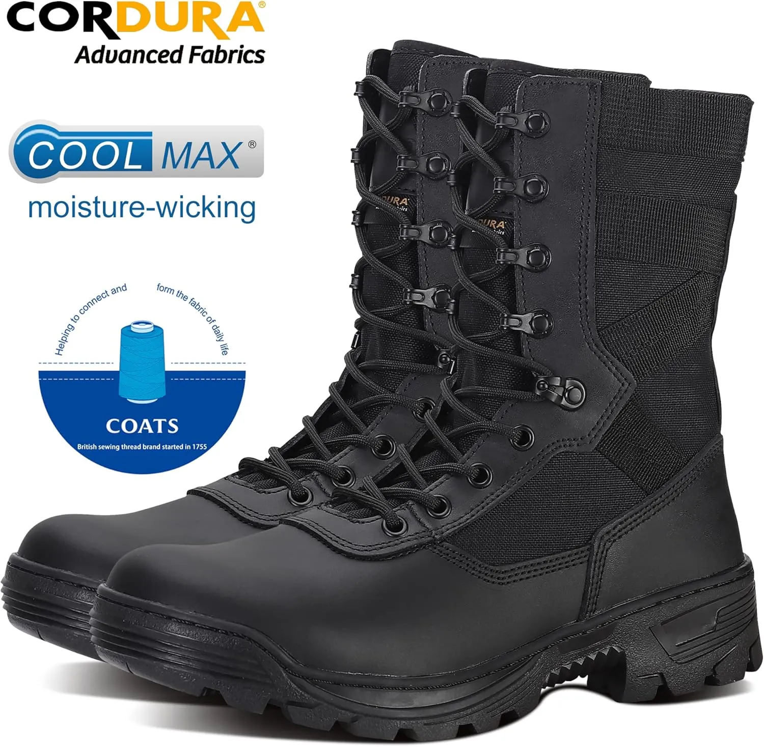 Men's Military Boots lightweight Tactical Boots jungle Hunting Hiking Boots
