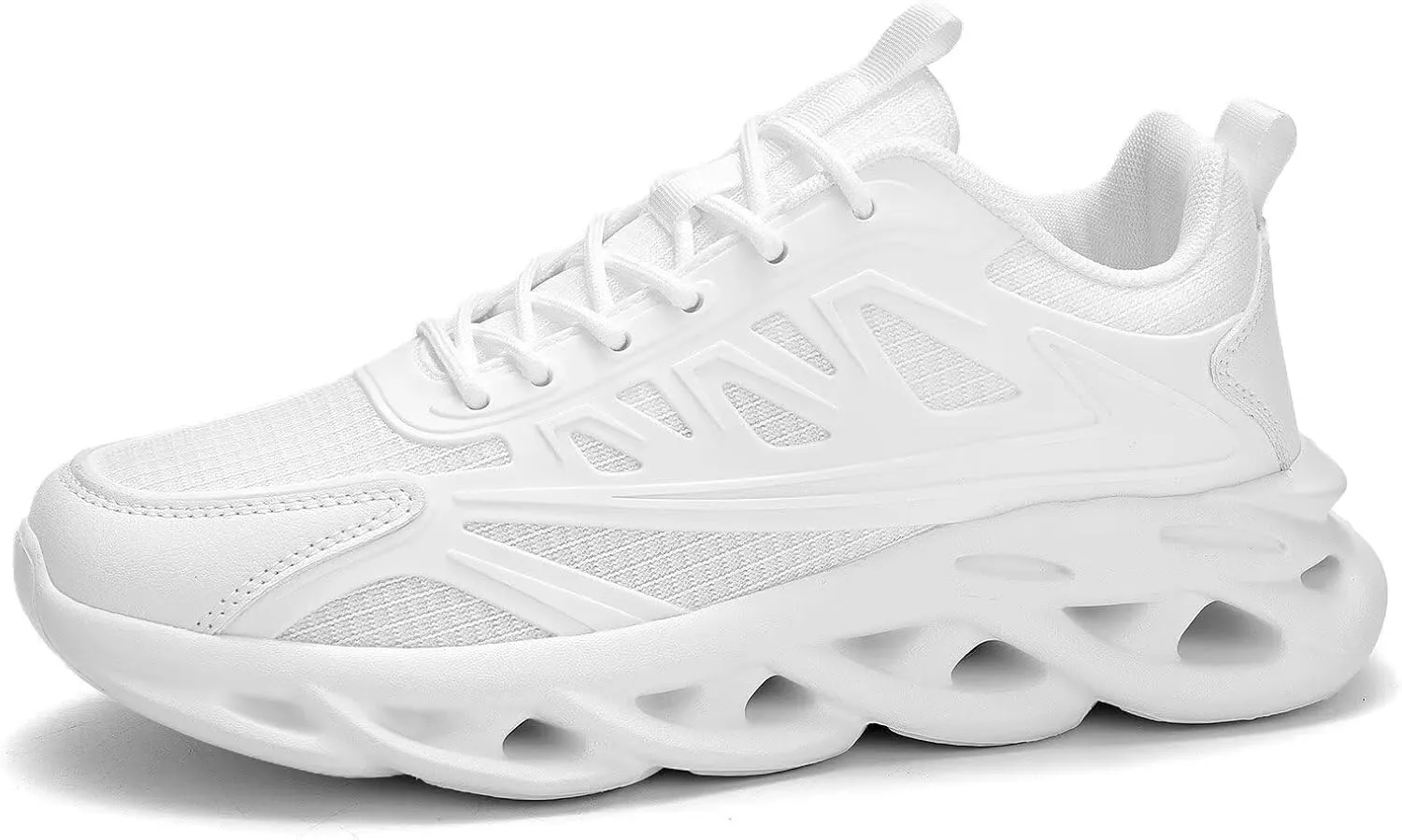 Men's Road-Running-Shoes Walking Fashion Athletic Sneakers Working Gym Comfort Lightweight Mesh Soft Sole Shoes