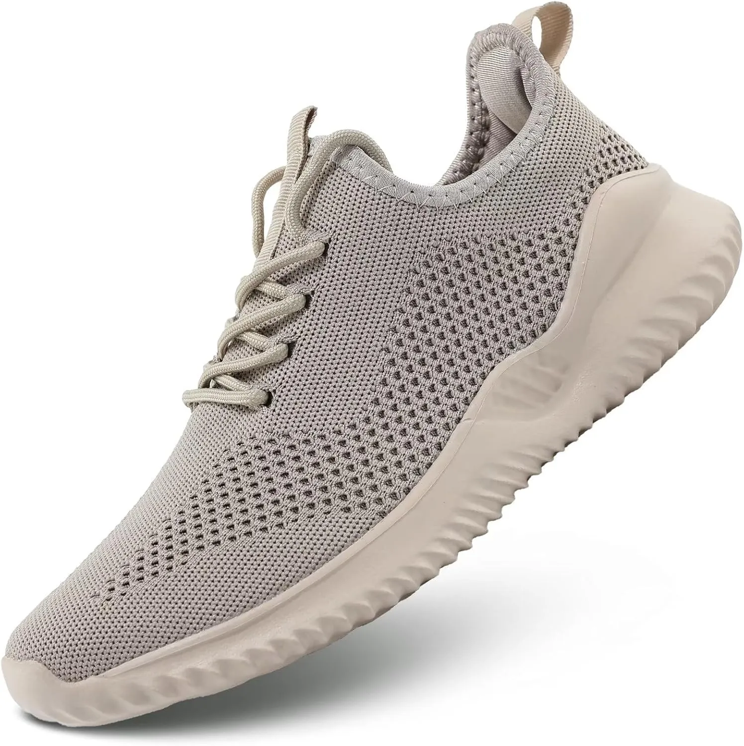 Mens Running Shoes Slip on Walking Tennis Sneakers Fashion Breathable Mesh Soft Sole Casual Athletic Lightweight