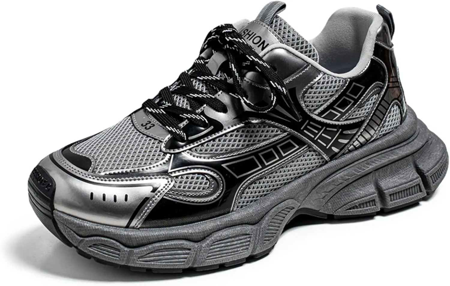 Mens Running Shoes Tennis Walking Shoes Chunky Sneakers Workout Casual Athletic Shoes