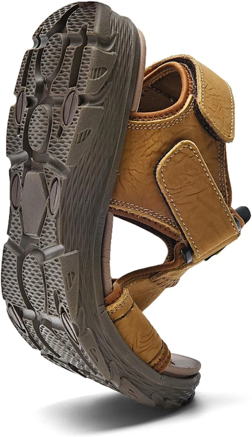 Men's Sandals,Sport Outdoor Hiking Open Toe Waterproof Athletic Sandals,Lightweight Trail Walking Beach Water Sandals Shoe for Men