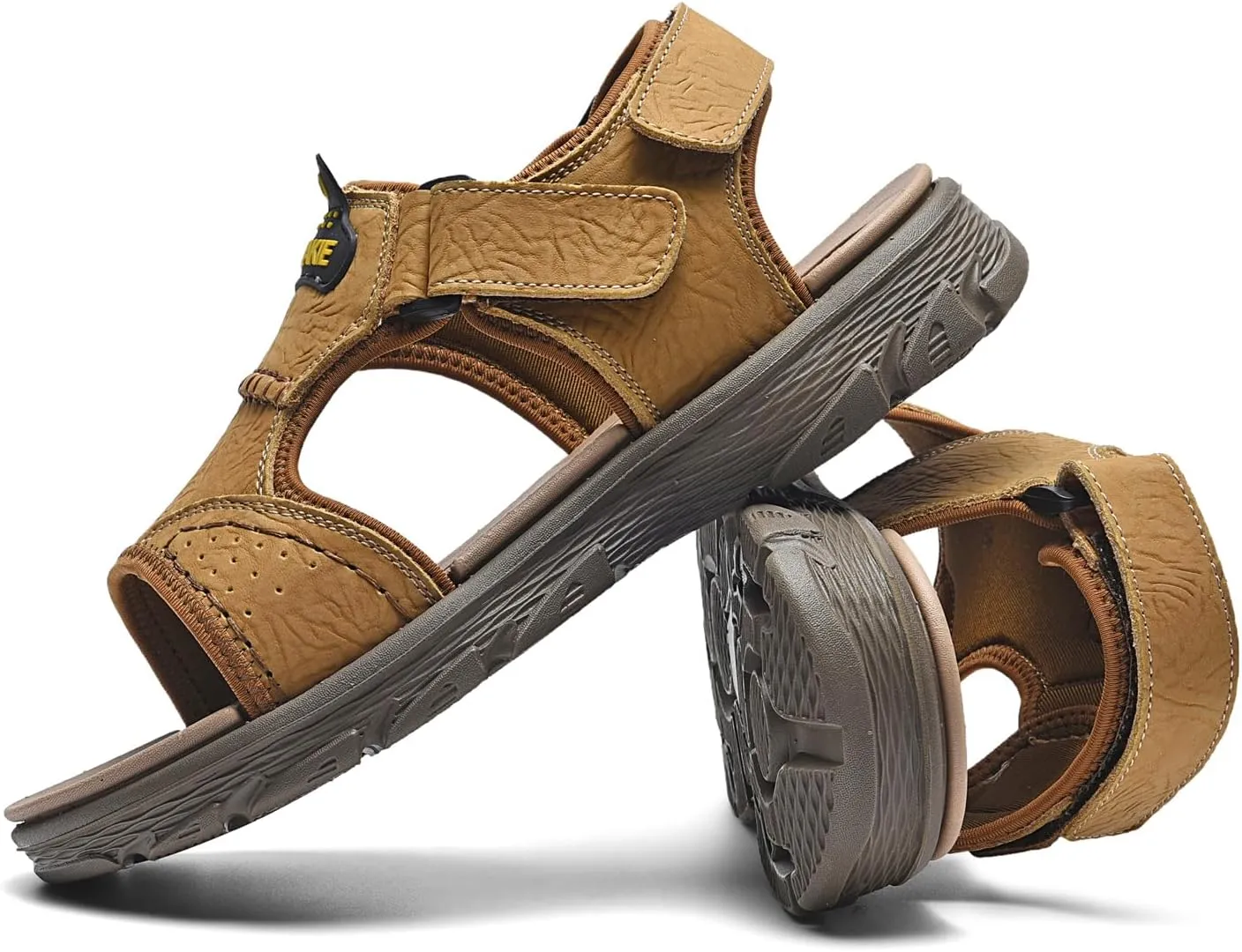 Men's Sandals,Sport Outdoor Hiking Open Toe Waterproof Athletic Sandals,Lightweight Trail Walking Beach Water Sandals Shoe for Men
