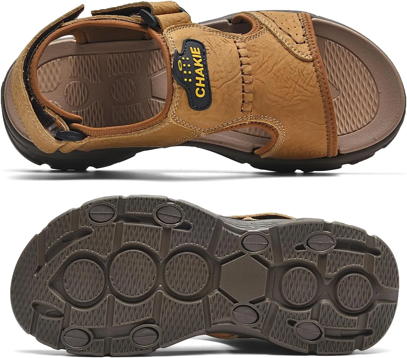 Men's Sandals,Sport Outdoor Hiking Open Toe Waterproof Athletic Sandals,Lightweight Trail Walking Beach Water Sandals Shoe for Men