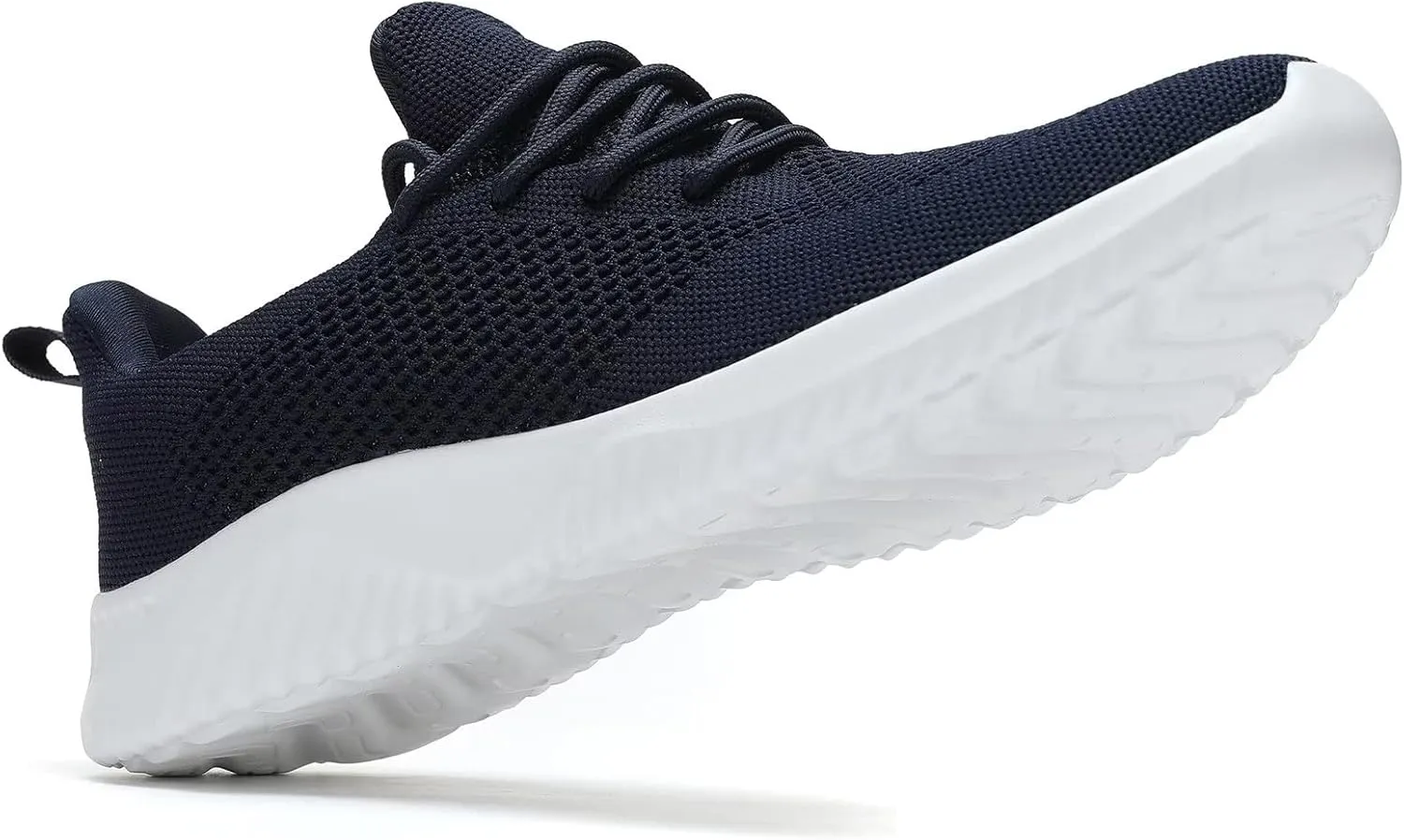 Mens Slip-on Tennis Shoes Walking Running Sneakers Lightweight Breathable Casual Soft Sole Mesh Work Gym Trainers