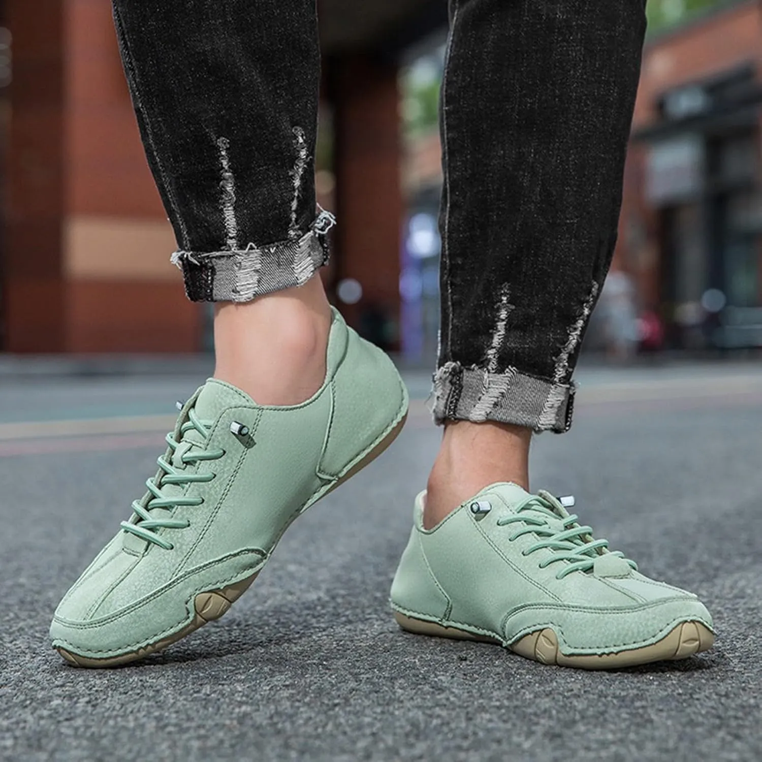 Mens Summer Barefoot Sneaker Breathable Solid Color Casual Running Shoes Comfortable Summer Flat Lighweight Sneakers Low Top Comfy Outdoor Walking Shoes