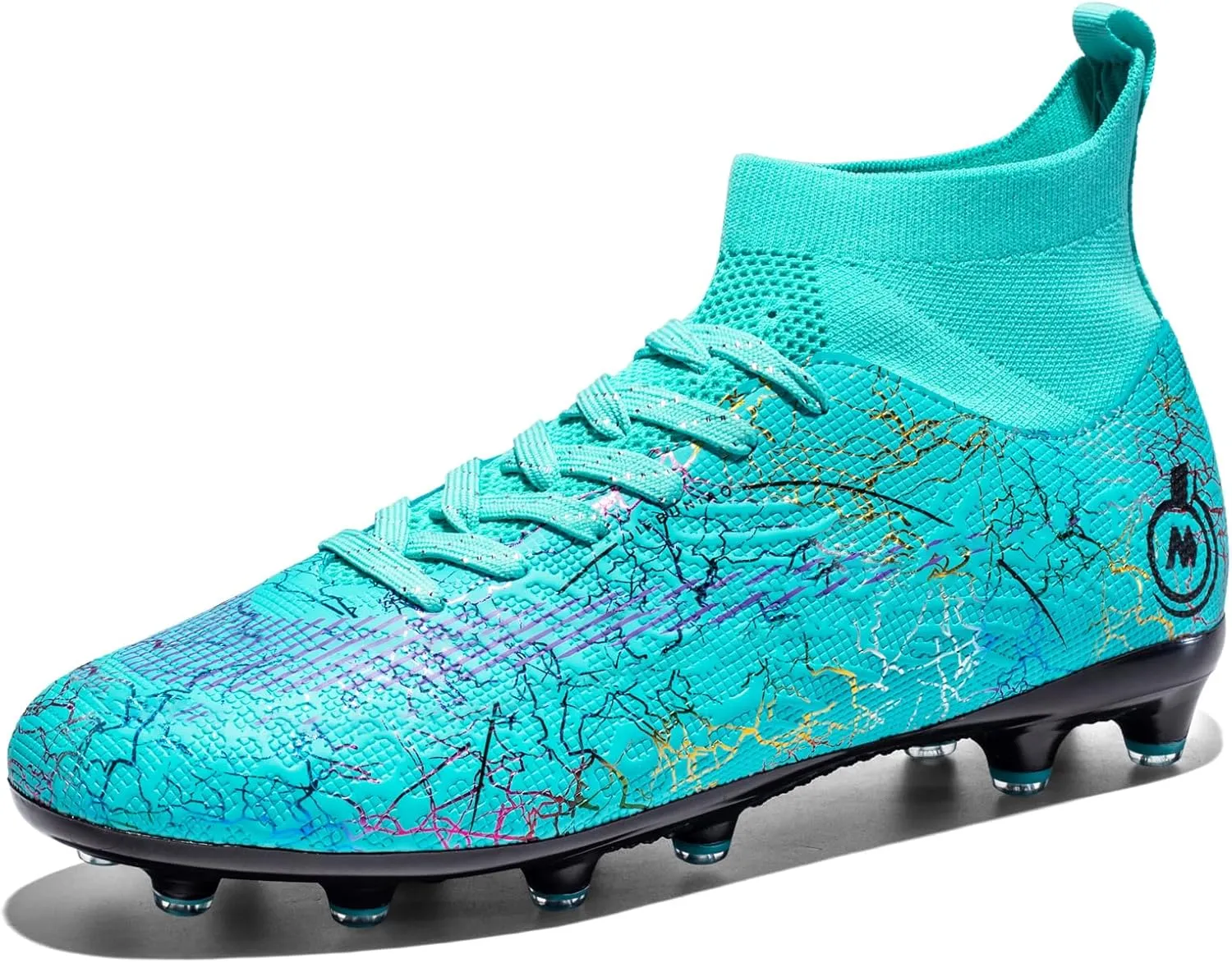 Mens Womens Soccer Cleats Youth Soccer Shoes Football Shoes High-Top Football Cleats Outdoor/Indoor Athletic Shoes Sneakers