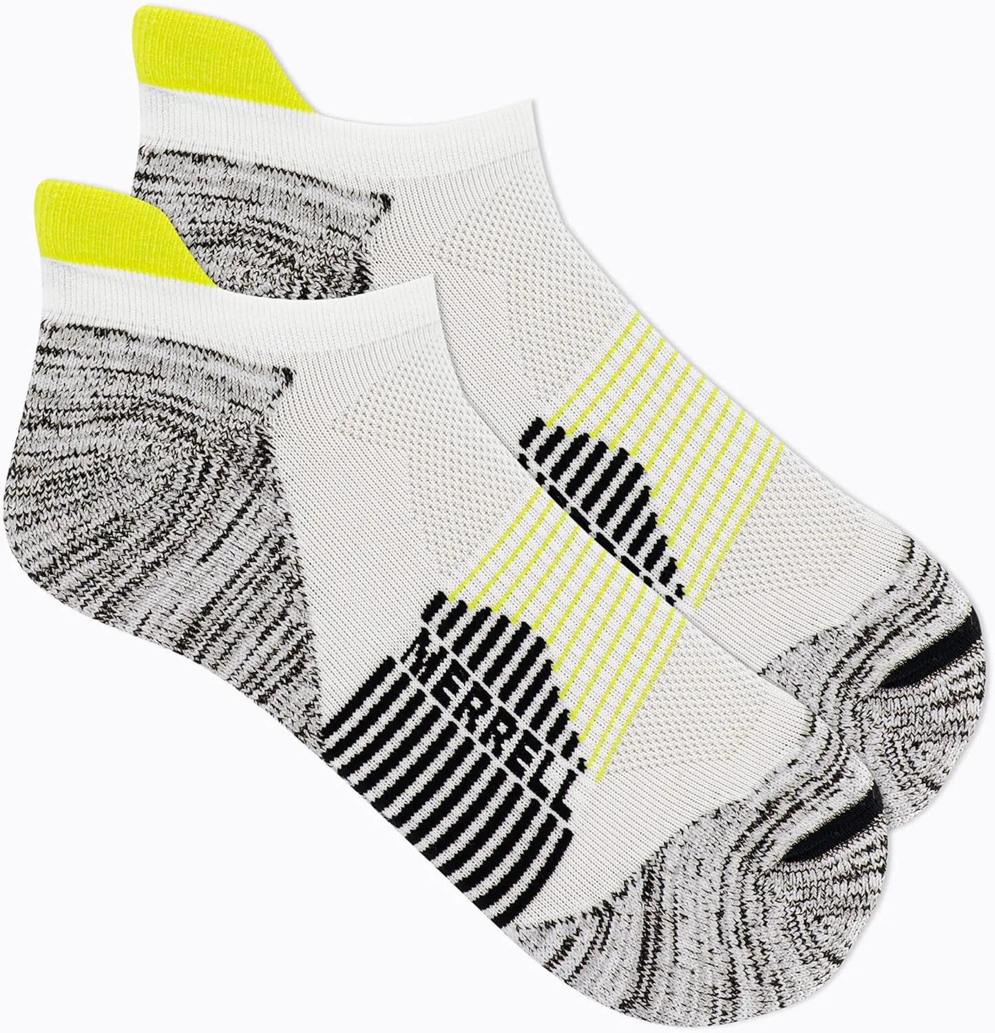 Merrell Men's and Women's Trail Running Cushioned Socks-1 Pair Pack-Unisex Anti-Slip Heel & Arch Compression