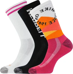 Merrell Unisex-Adult Recycled Everyday Half Cushion Crew Socks - 3 Pairs - Breathable Hiking