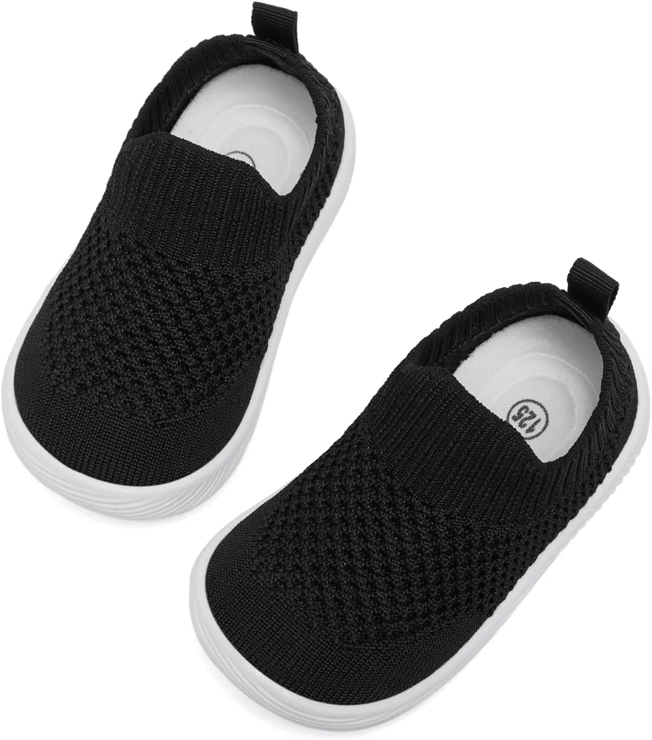 MORENDL Baby Shoes Toddler Walking Sock Shoes Non-Slip Breathable Boys & Girls Sneakers Infant Tennis Shoes