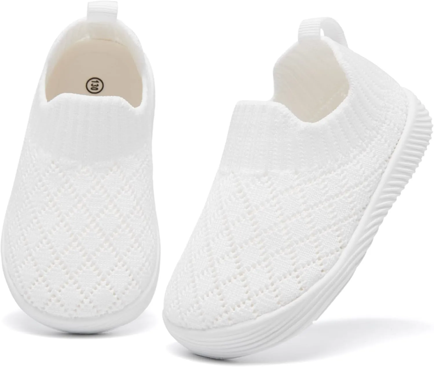 MORENDL Baby Shoes Toddler Walking Sock Shoes Non-Slip Breathable Boys & Girls Sneakers Infant Tennis Shoes