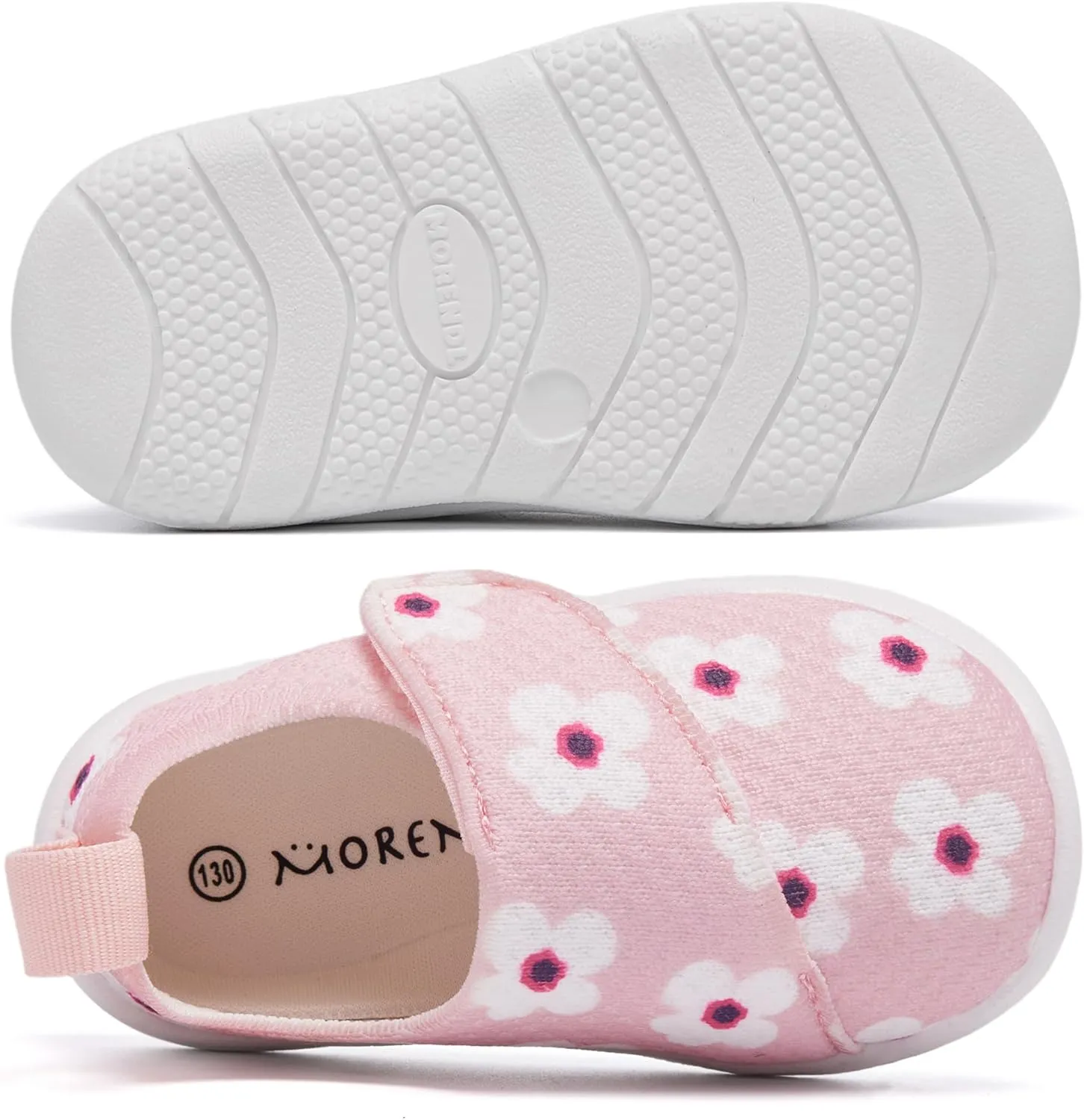 MORENDL Baby Sneakers Boys Girls First Walkers Shoes Lightweight Mesh Breathable Non-Slip Infant Shoes