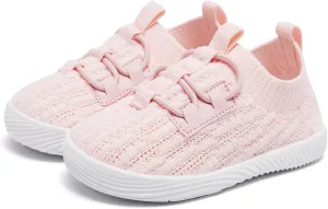 MORENDL Toddler Slip On Sneakers Baby Walking Shoes Non-Slip Breathable Boys & Girls Tennis Shoes Infant Running Shoes