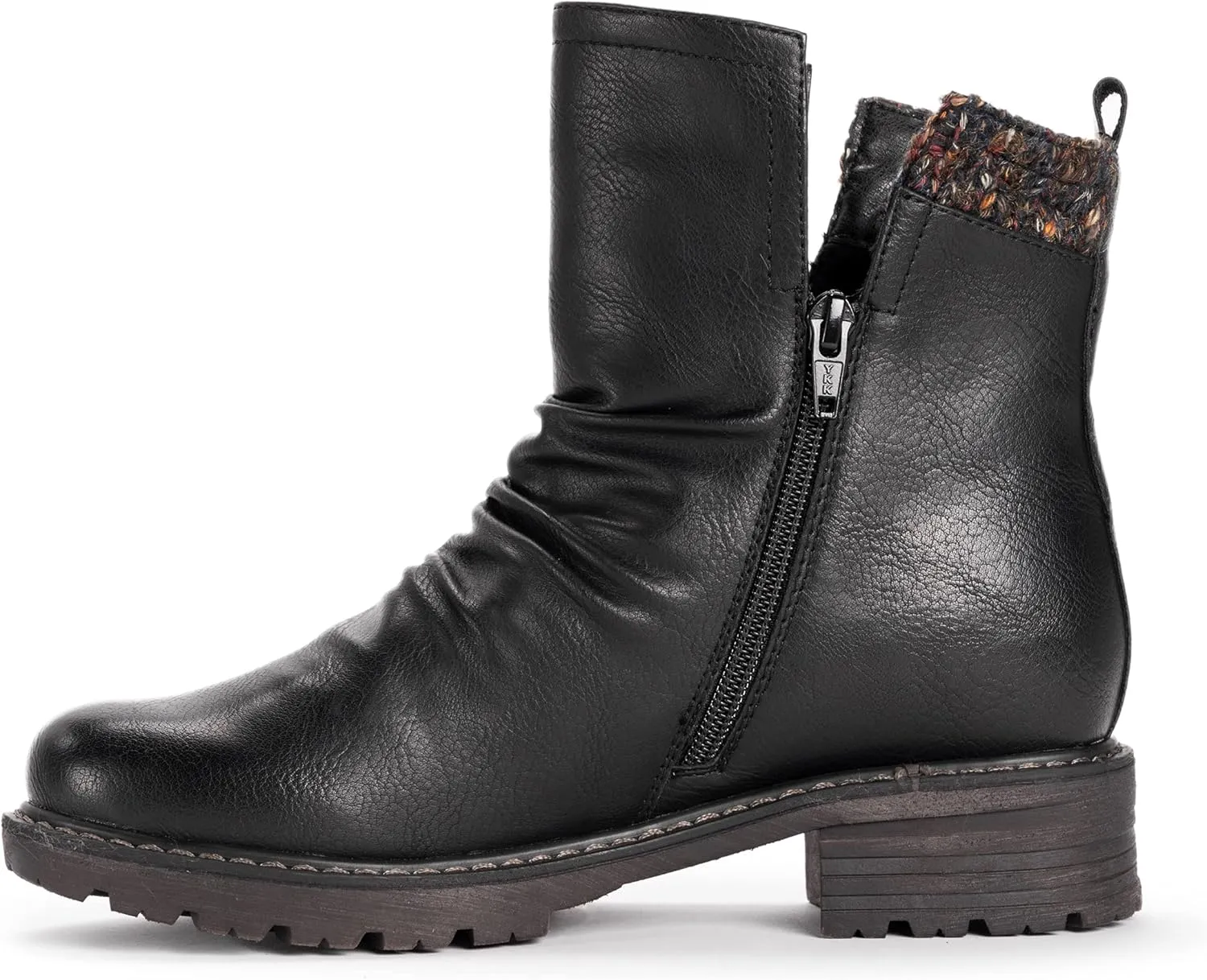 MUK LUKS Women's Lukees Logger Banff Boots Fashion