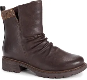 MUK LUKS Women's Lukees Logger Banff Boots Fashion