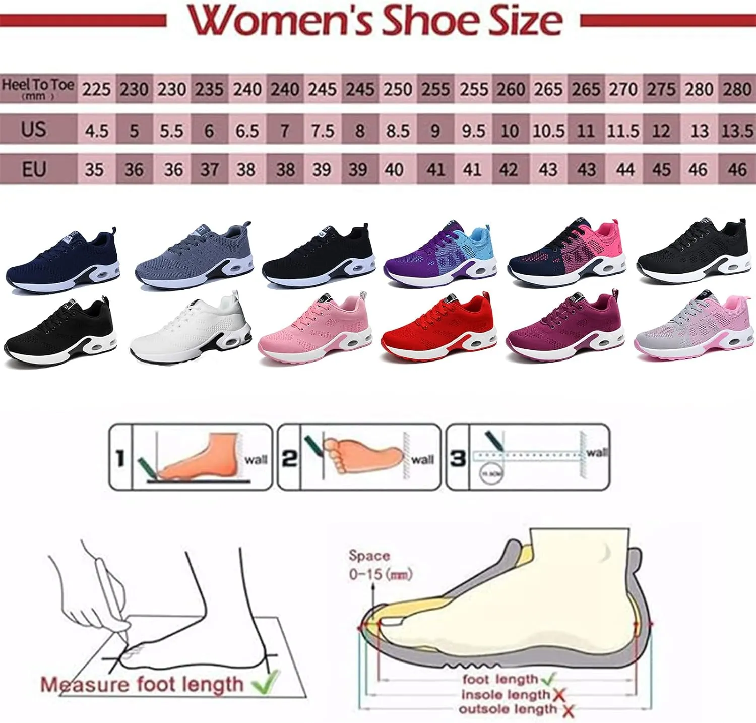 Musabela Orthopedic Sneakers for Women, Breathable Wide Toe Box Sneaker, Air Cushion Slip-On Platform Sneakers