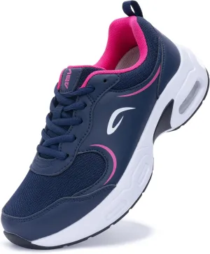 N BESUNEW Womens Walking Shoes for Plantar Fasciitis Arch Support Orthotic Running Sneakers Air Athletic Tennis Shoes US 6.5-11