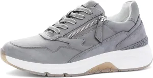 NACARAT Women's Genuine Leather Slip On Walking Shoes Fashion Sneaker with Side Zipper-1