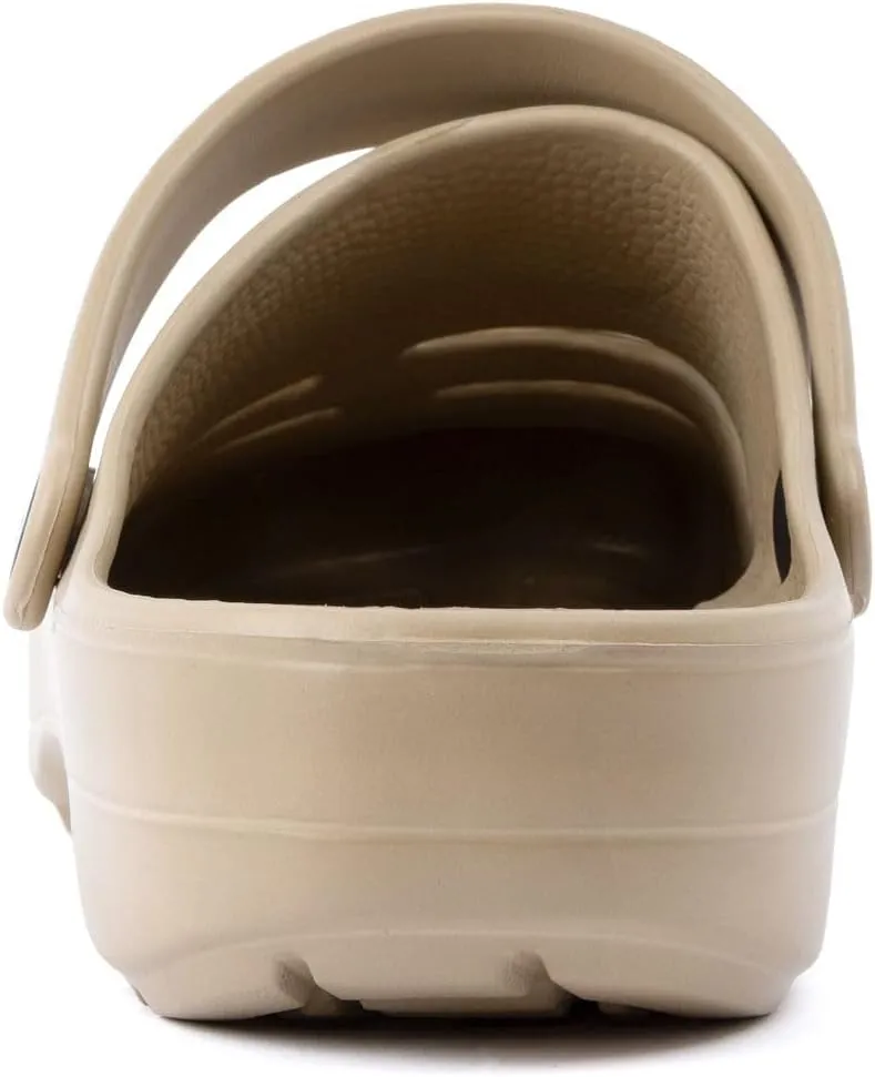 Nautica Men's Clogs - Athletic Sports Sandal - Slip-On with Adjustable Back Strap - (Water Shoes/Fuzzy Slippers) River Edge