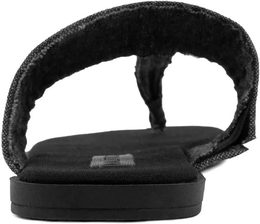 Nautica Women’s Woven Strap Thong Sandals – Comfortable Flat Slip-On Flip-Flops for Beach, Travel, and Everyday Casual Wear