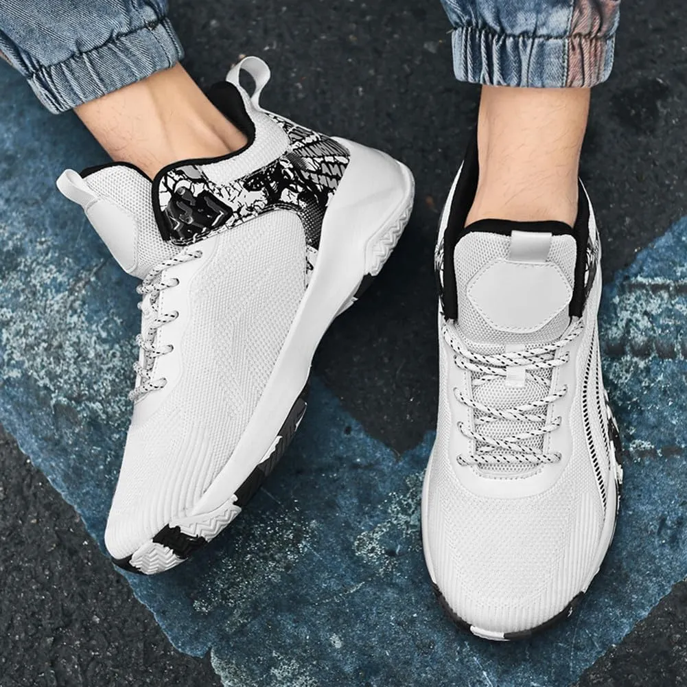 NCNDB High Top Unisex Basketball Shoes Fashion Sports Casual Outdoor Running Shoes
