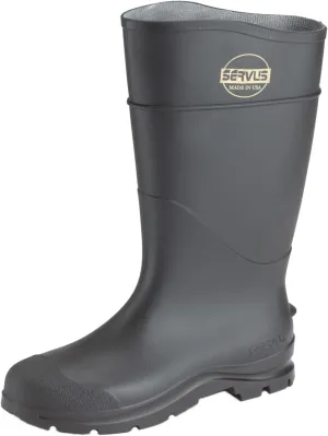 Norcross Servus 18821-9 16" Steel Toed Black Economy Knee Boot Size 9