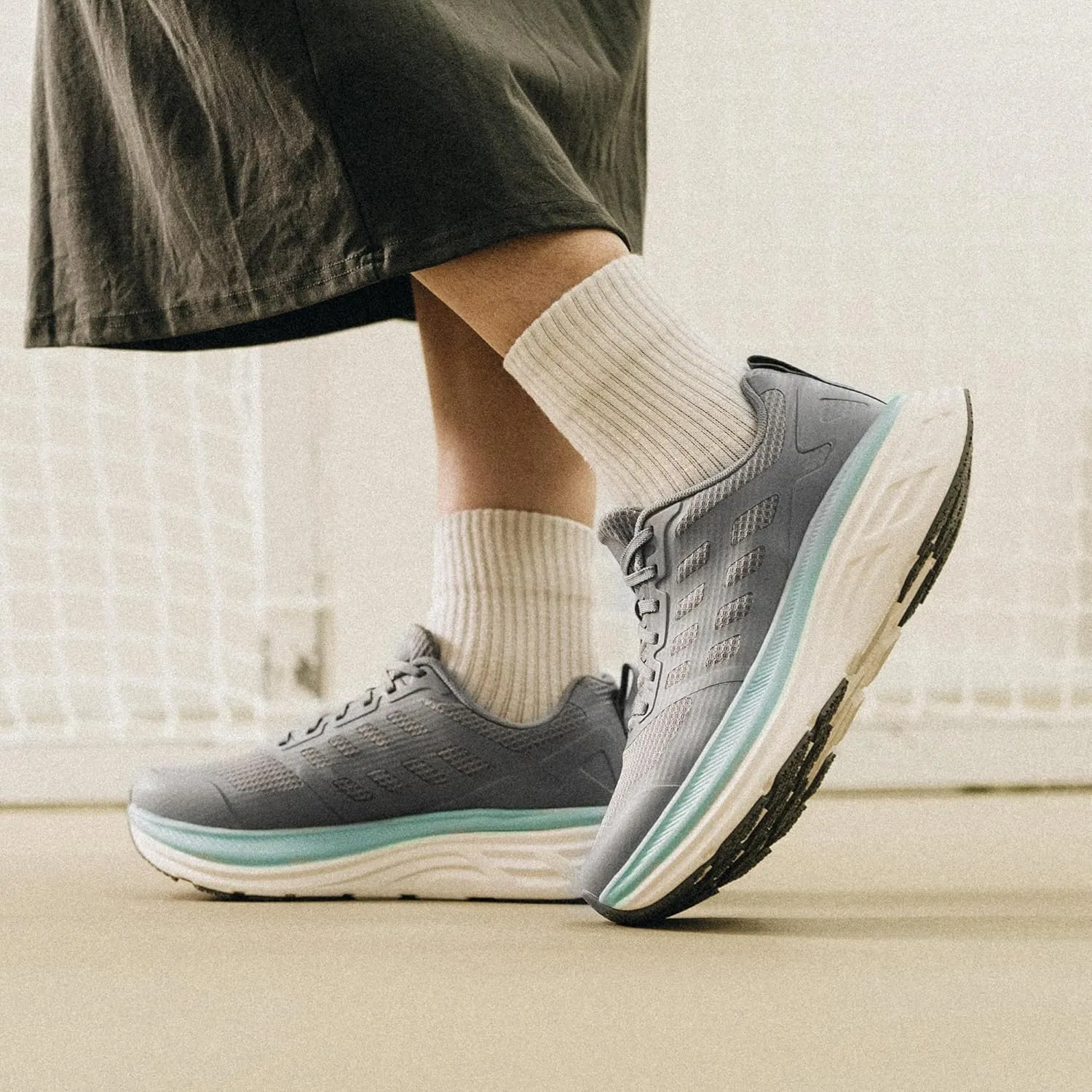 NORTIV 8 Women's Walking Shoes Cushion Running Tennis Shoes ActiveFloat Non-Slip Comfortable Breathable Workout Gym Sports Athletic Fashion Sneakers