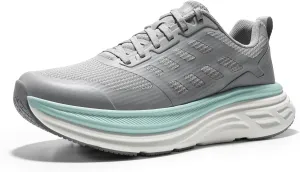 NORTIV 8 Women's Walking Shoes Cushion Running Tennis Shoes ActiveFloat Non-Slip Comfortable Breathable Workout Gym Sports Athletic Fashion Sneakers