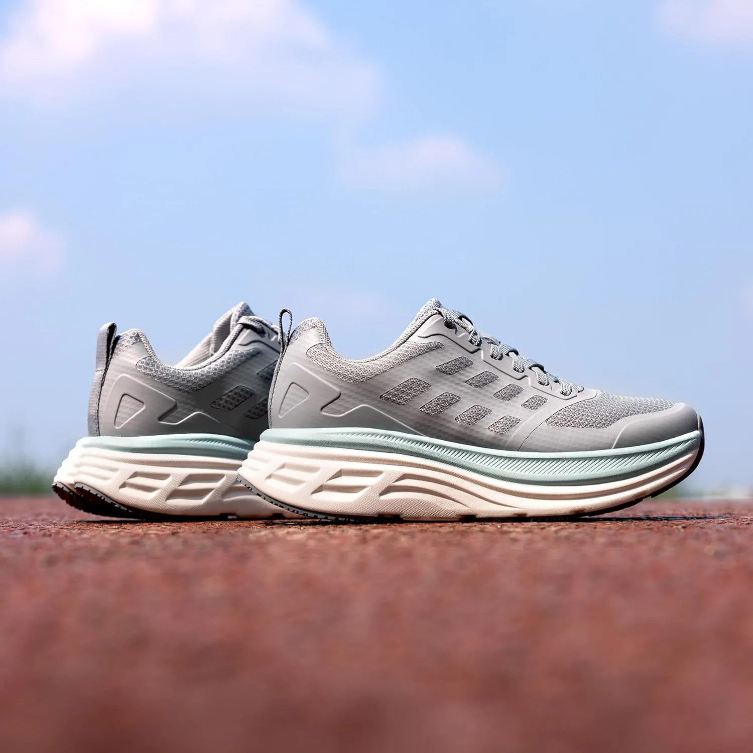 NORTIV 8 Women's Walking Shoes Cushion Running Tennis Shoes ActiveFloat Non-Slip Comfortable Breathable Workout Gym Sports Athletic Fashion Sneakers