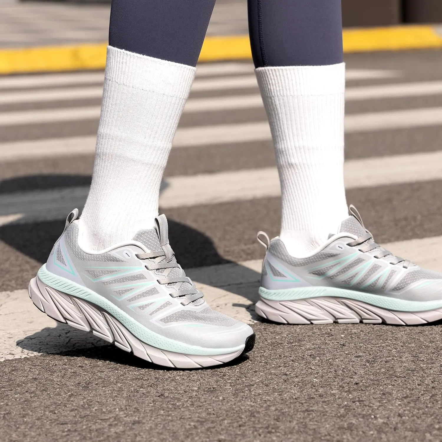 NORTIV 8 Women's Walking Shoes Running ActiveSwift Comfortable Tennis Breathable Non Slip Athletic Gym Workout Cross Training Sneakers.