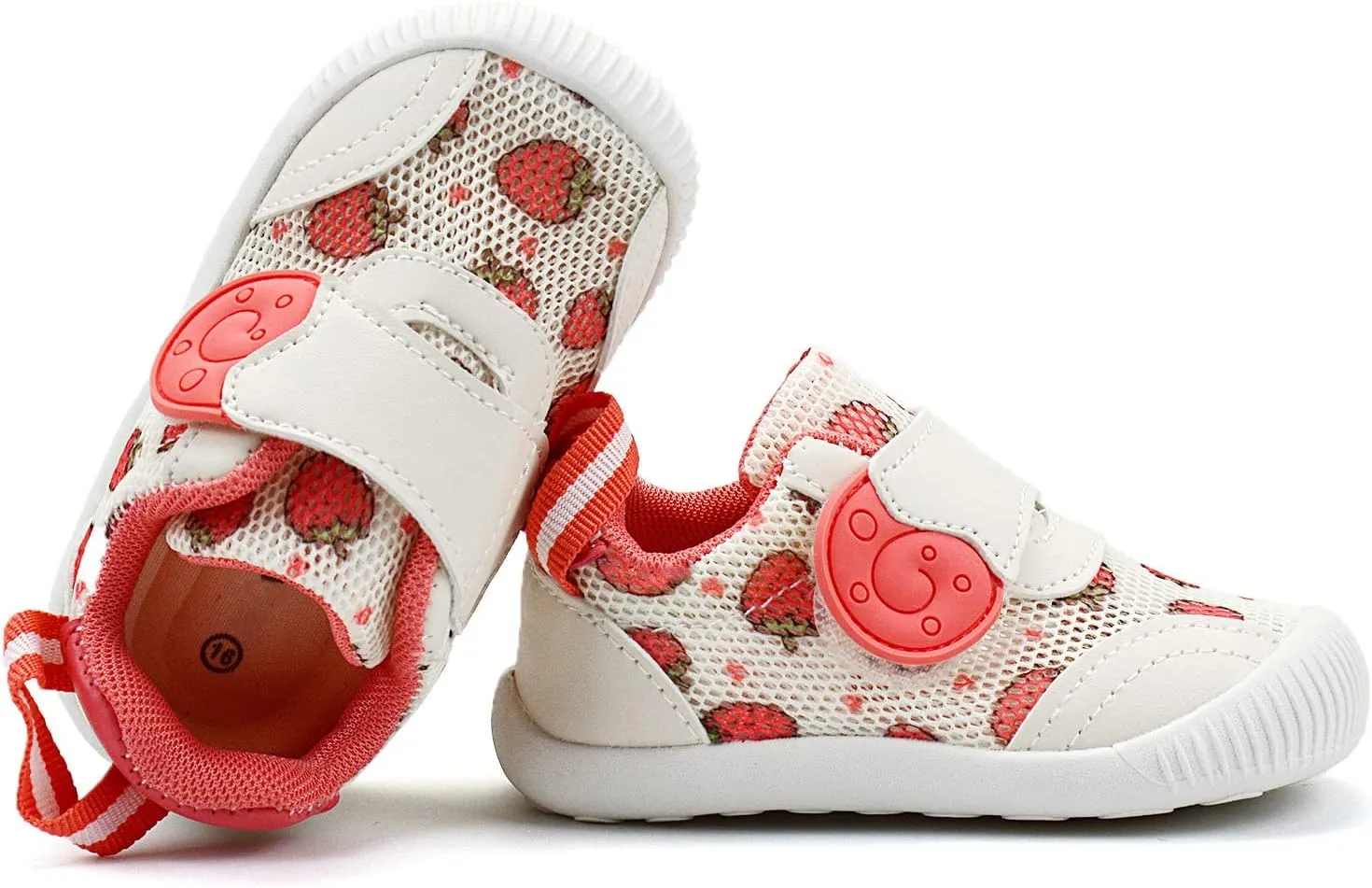 OAISNIT Baby Boys Girls Sneakers Anti Slip Lightweight Soft Toddler First Walkers for Walking Running