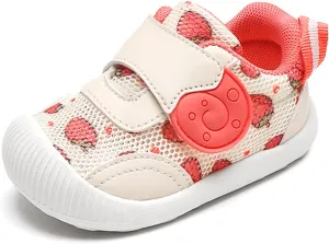 OAISNIT Baby Boys Girls Sneakers Anti Slip Lightweight Soft Toddler First Walkers for Walking Running