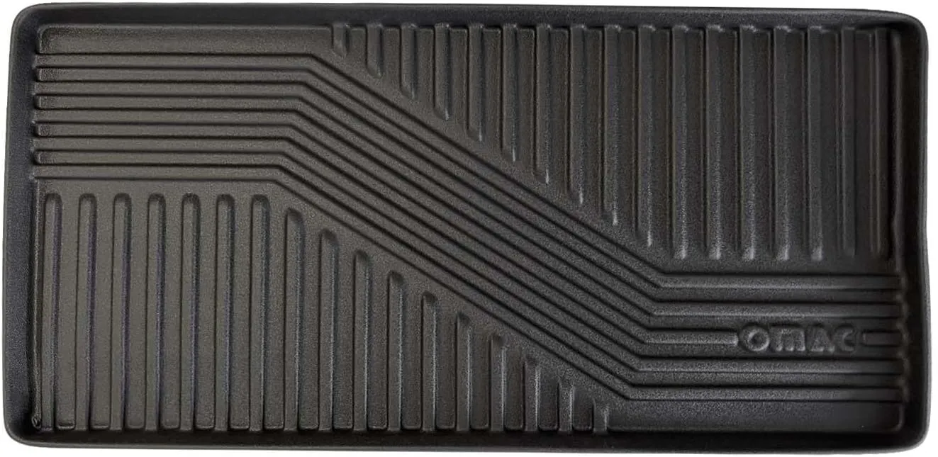 OMAC Multi-Purpose Rubber Boot Tray for Entryway, Durable Under Sink Mat, Shoe Mat and Tray for Shoes and Boots, 31"x15"