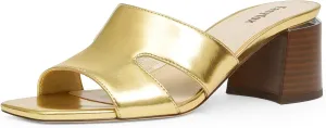 Open Toe Heeled Mules for Women Chunky Heel Sandals for Women 2025