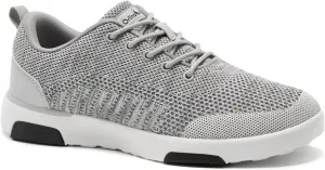 OrthoComfoot Men's Orthopedic Fashion Sneakers for Plantar Fasciitis: Comfortable Arch Support Walking Shoes for Flat Feet, Casual Breatbable Orthotic Shoes for Foot and Heel Pain Relief