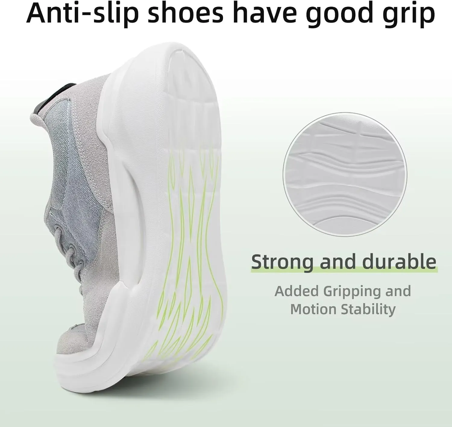 OrthoComfoot Men's Orthopedic Fashion Sneakers for Plantar Fasciitis: Comfortable Walking Shoes with Arch Support, Casual Cushion Orthotic Shoes for Foot and Heel Pain Relief