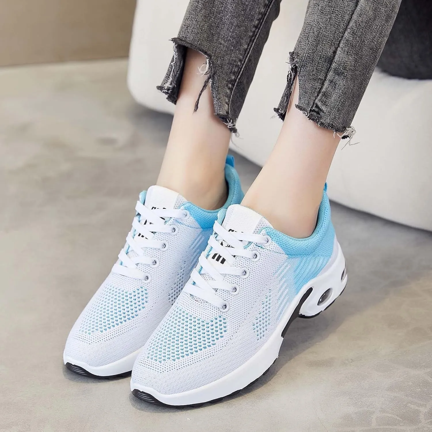 Orthopedic Shoes for Women Wide Width Toe Box Shoes Arch Support Walking Shoes Plantar Fasciitis Tennis Sneakers