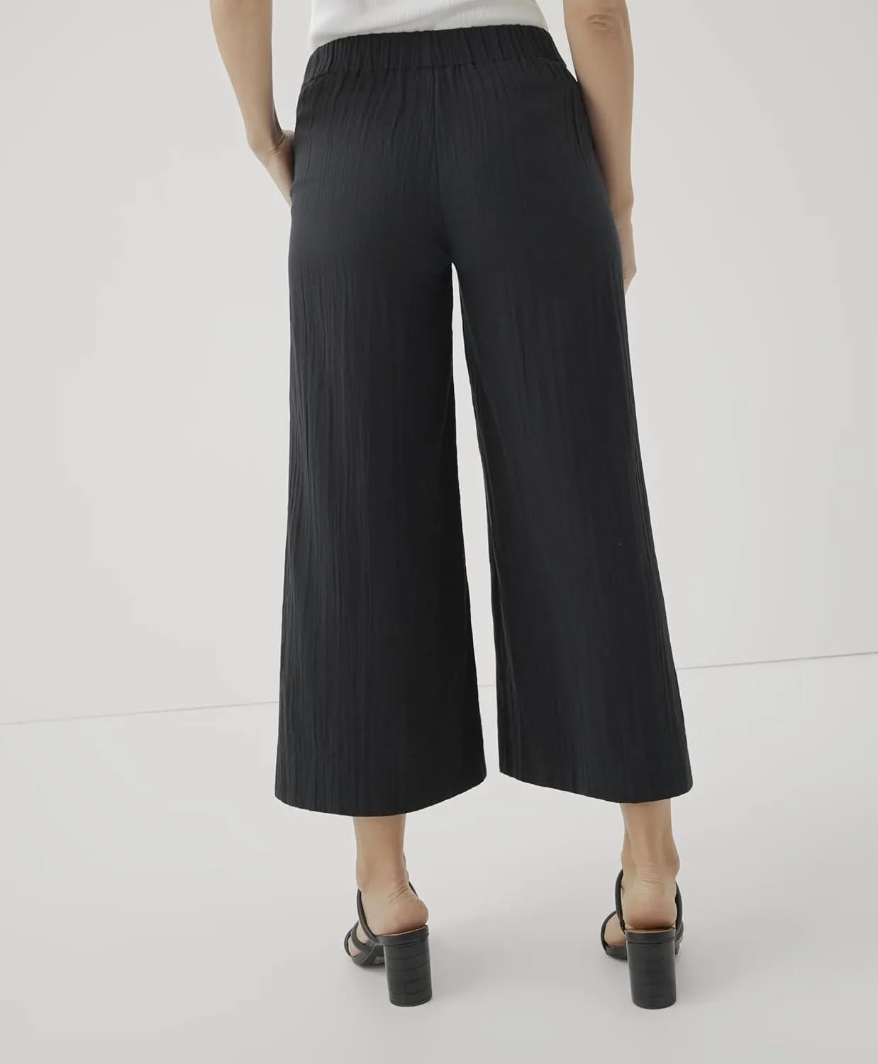 Pact Organic Cotton Women's Gauze Wide Leg Pant