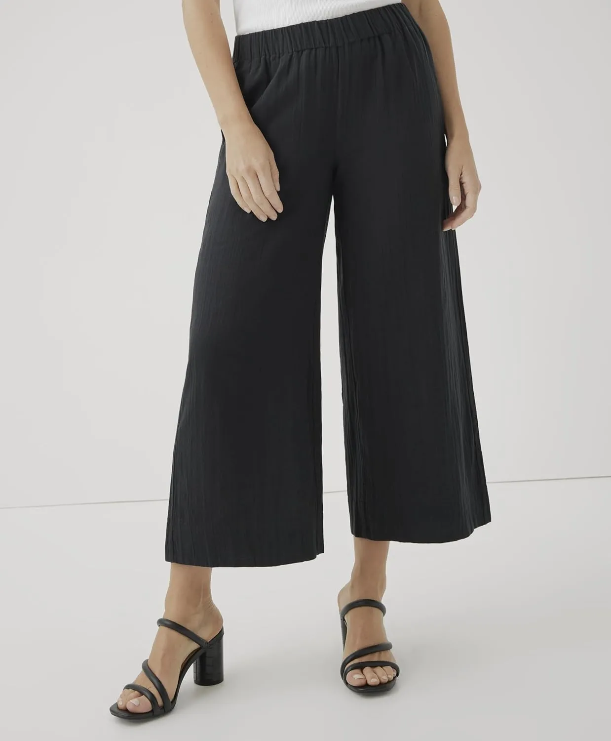 Pact Organic Cotton Women's Gauze Wide Leg Pant