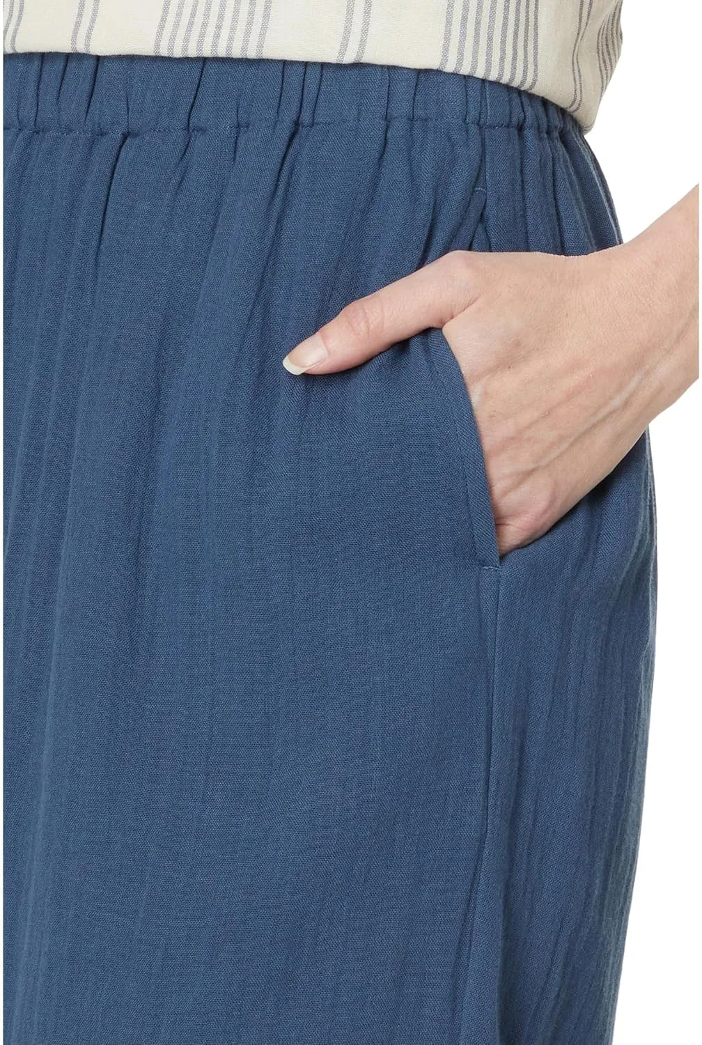 Pact Organic Cotton Women's Gauze Wide Leg Pant