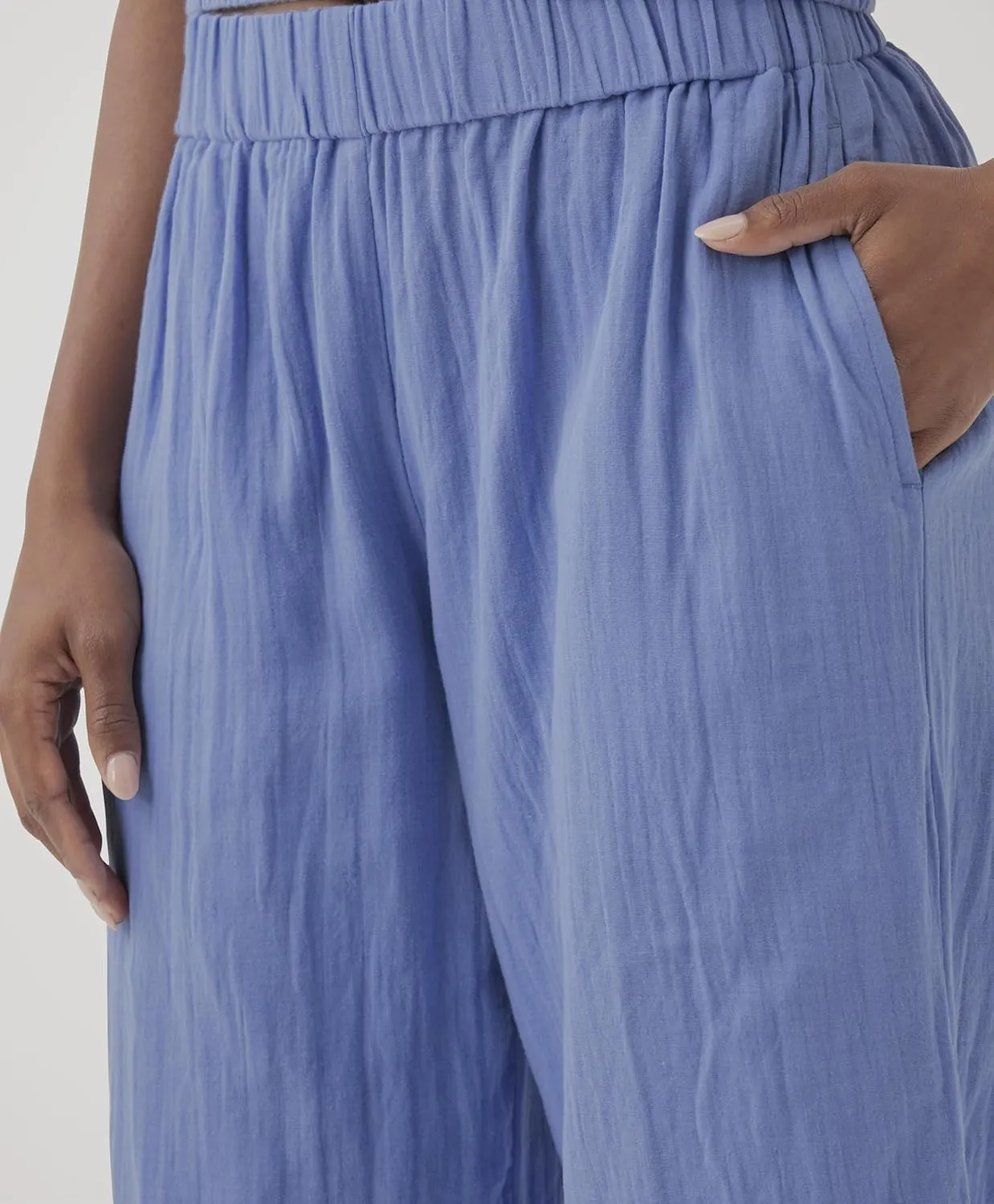 Pact Organic Cotton Women's Gauze Wide Leg Pant